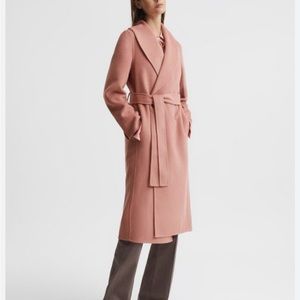 NWT Barneys New York $895 The Loom Alpaca A-Line Handmade Womens' Coat size L